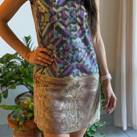 Custo Barcelona Tron Walkie dress - Picture 5 of 7